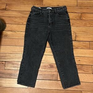 PacSun black mom jeans